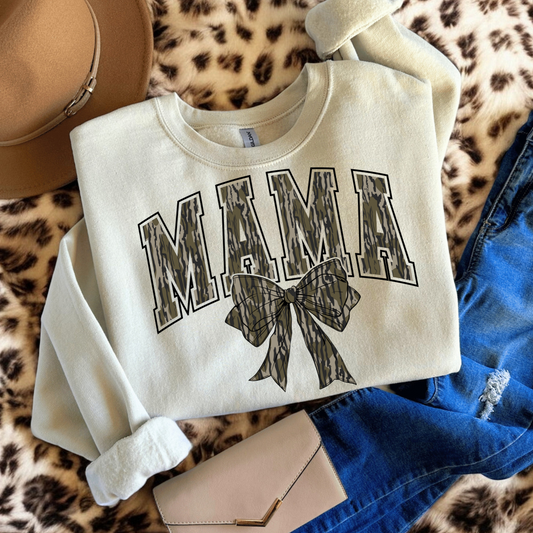 Mama Camo Bow